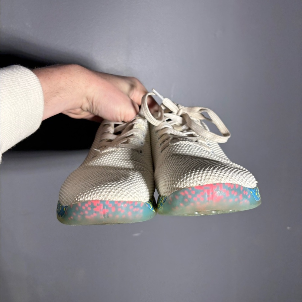 NOBULL Neon Glitch Trainers Men’s Size 6.5/ Womens 8 - Picture 4 of 7